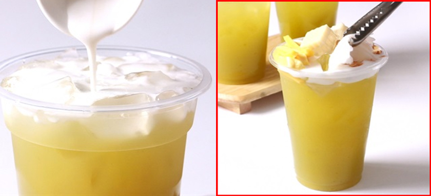 Bước 3 Hoàn thành Nước mía cốt dừa