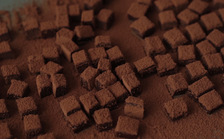 Bước 4 Làm nama socola trang trí Pudding chocolate
