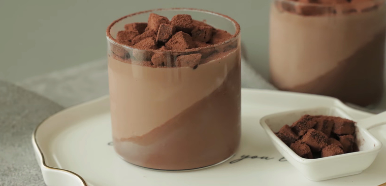 Bước 5 Thành phẩm Pudding chocolate