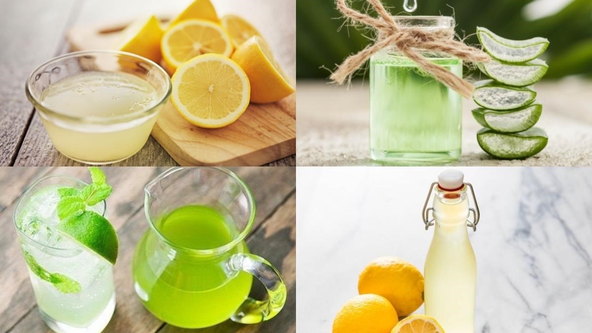 Nguyên liệu món ăn trà chanh nha đam