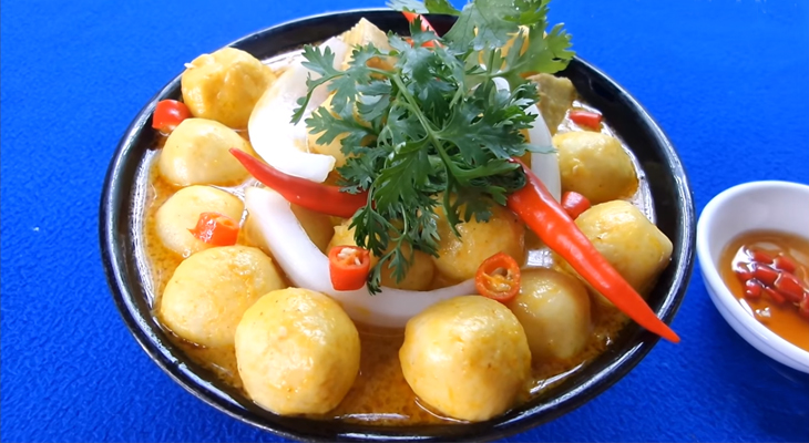 Bước 4 Thành phẩm Cà ri cá viên