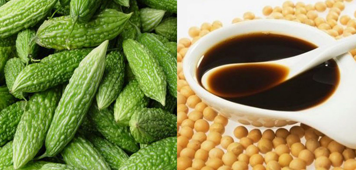 Nguyên liệu món ăn khổ qua kho