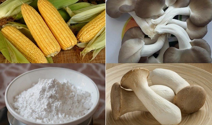Nguyên liệu món ăn súp bắp chay
