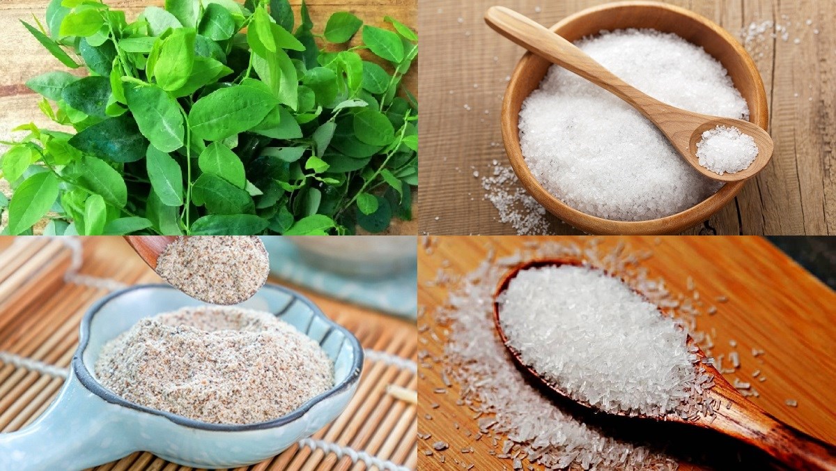 Nguyên liệu món ăn canh rau ngót chay