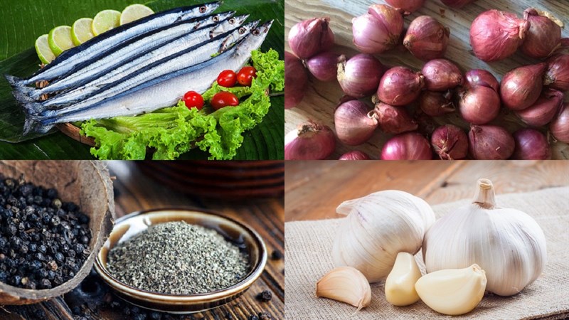Nguyên liệu món ăn 4 cách làm cá thu nhật kho