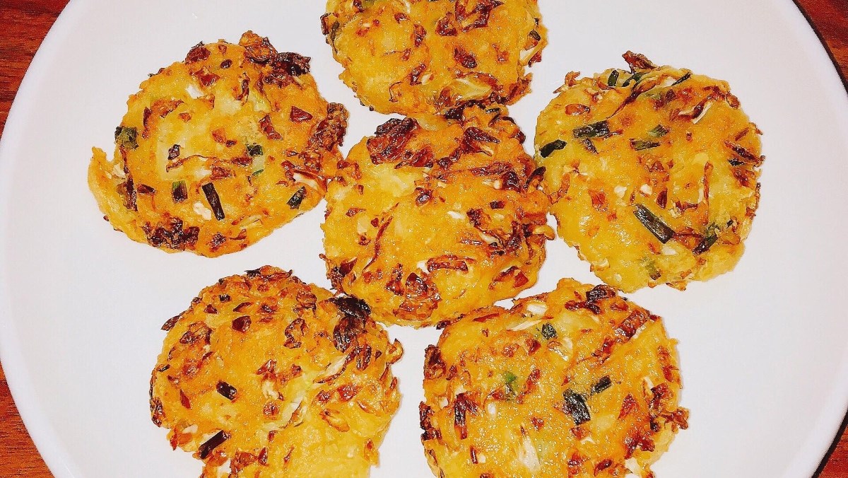 Chả đậu phụ chay bắp cải