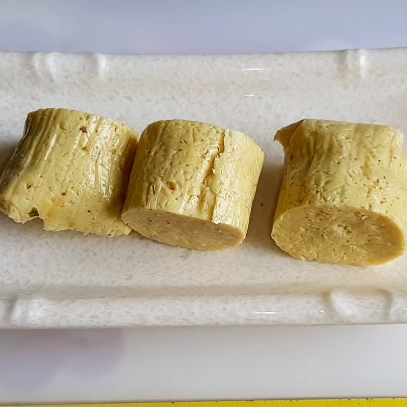 Chả lụa tàu hũ ky tươi