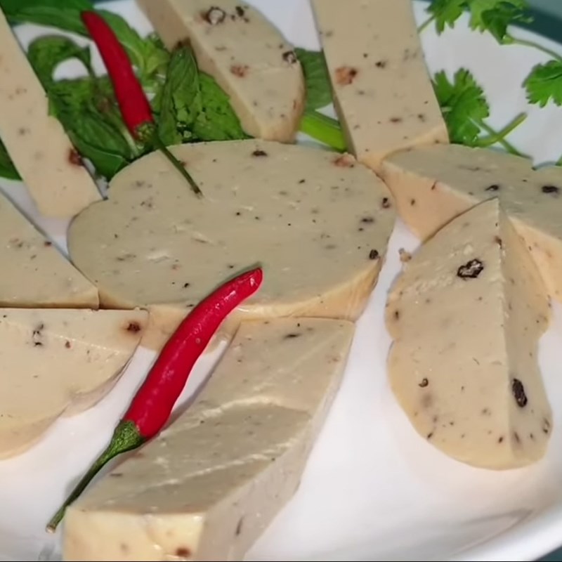 Bước 6 Thành phẩm Chả lụa tàu hũ ky xay nhuyễn
