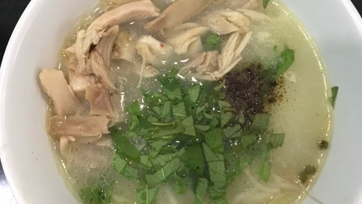Cháo gà đậu xanh (công thức được chia sẻ từ người dùng)