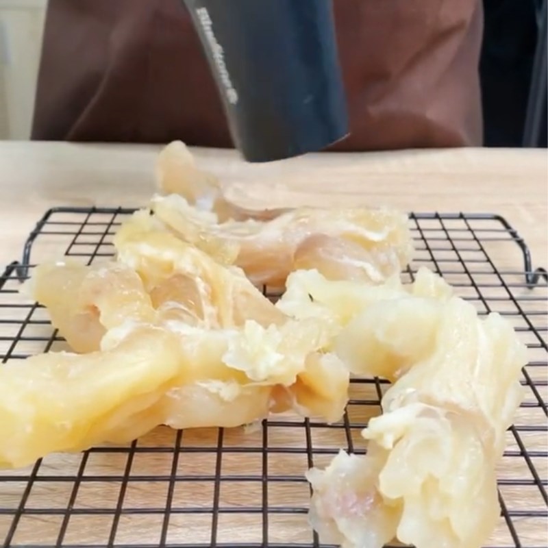 Bước 3 Chế biến Gân bò ngâm mắm (Công thức được chia sẻ từ Tiktok Cách Nấu Ngon cùng Cách Nấu Ngon)