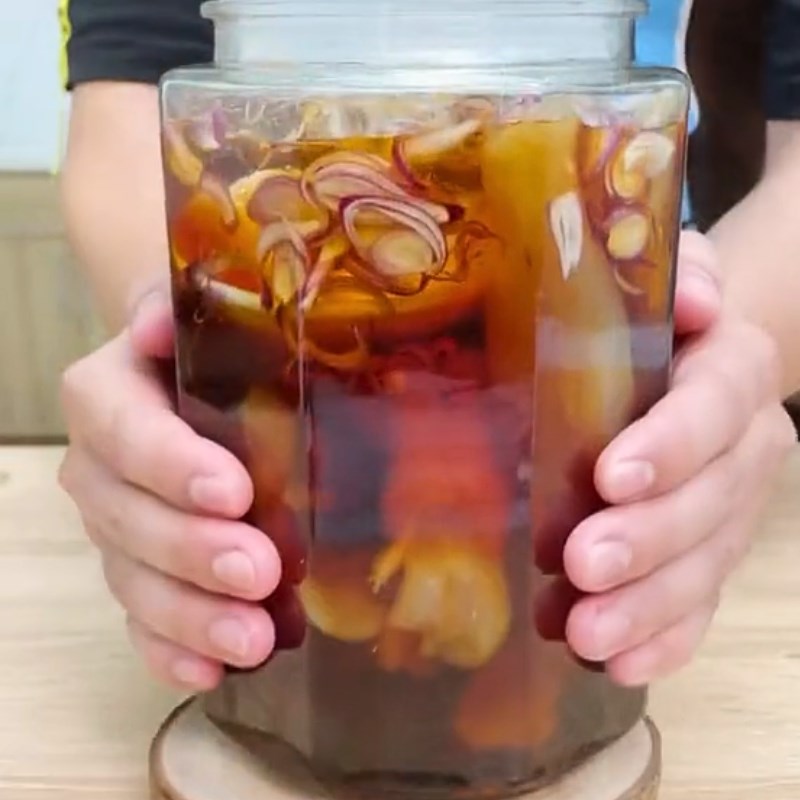 Bước 3 Chế biến Gân bò ngâm mắm (Công thức được chia sẻ từ Tiktok Cách Nấu Ngon cùng Cách Nấu Ngon)