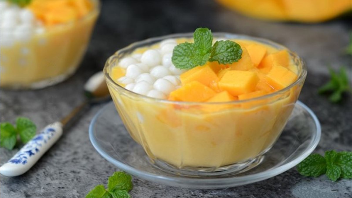 Chè xoài bột báng