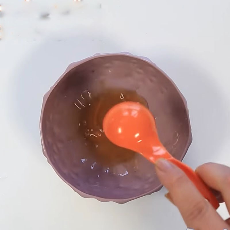 Bước 3 Pha nước trộn gỏi Gỏi dưa leo sụn gà