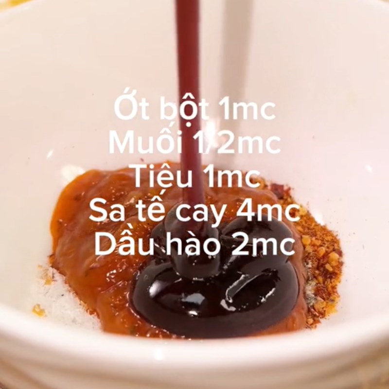 Bước 1 Chuẩn bị nguyên liệu Râu bạch tuộc nướng sa tế (Công thức được chia sẻ từ Tiktok Cách Nấu Ngon cùng Cách Nấu Ngon)