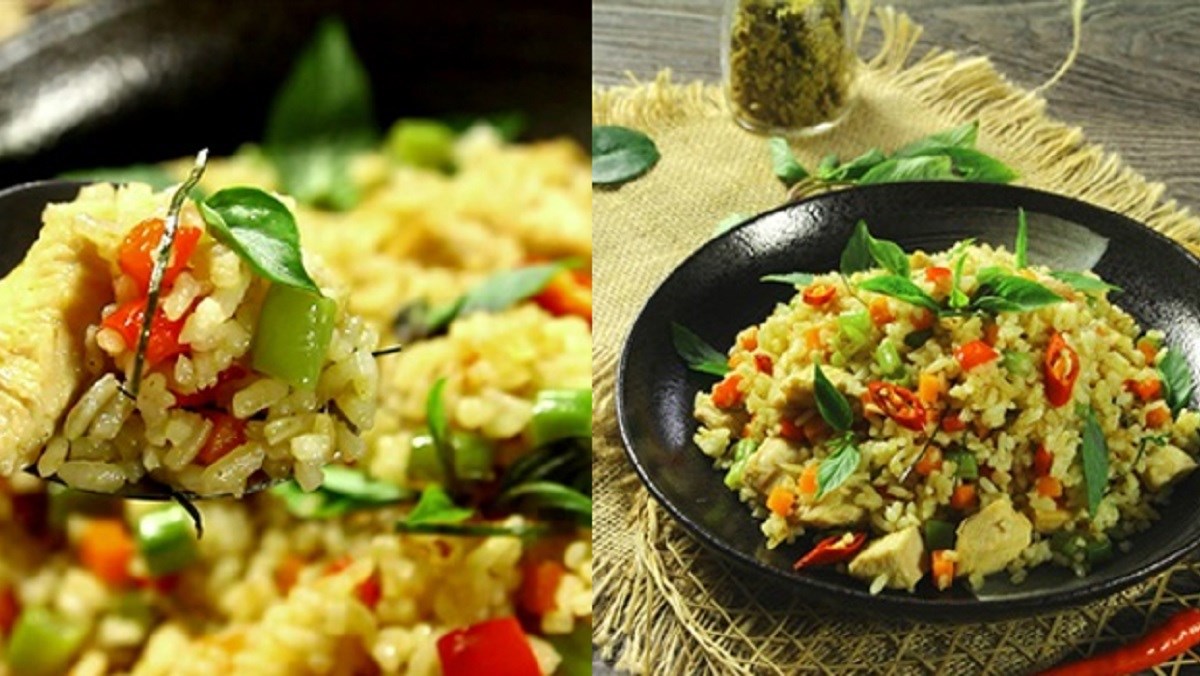 Cơm cà ri xanh