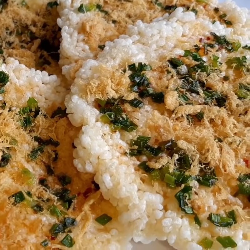 Bước 5 Thành phẩm Cơm cháy chà bông chay