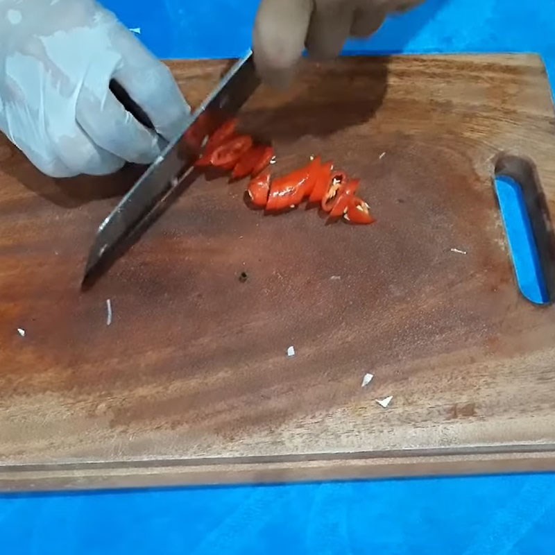 Bước 1 Sơ chế nguyên liệu Củ hủ dừa kho thịt