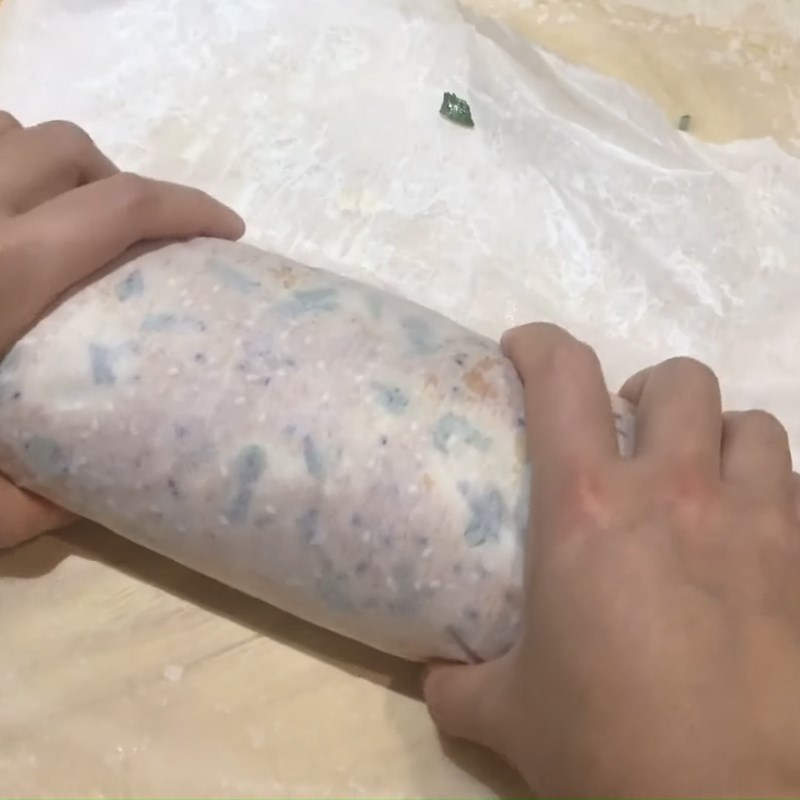 Bước 7 Cuộn bánh mì Bánh mì ruốc cuộn sốt mayonnaise