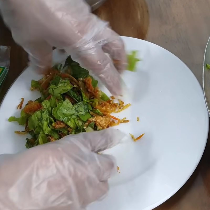 Bước 5 Cuốn bì chay Bì cuốn chay từ tàu hũ ky và đậu hũ