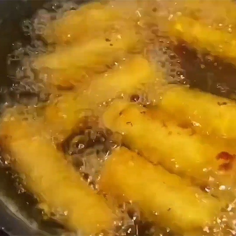 Bước 5 Cuốn và chiên chả giò Bún thịt nướng chả giò
