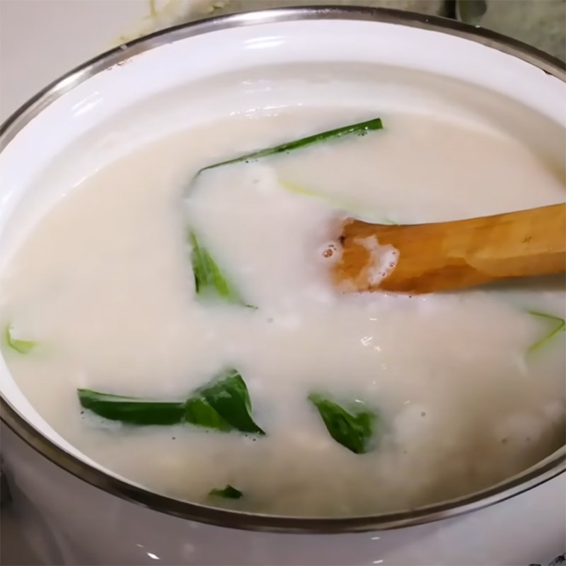 Bước 2 Nấu rau câu Rau câu nhãn đậu biếc