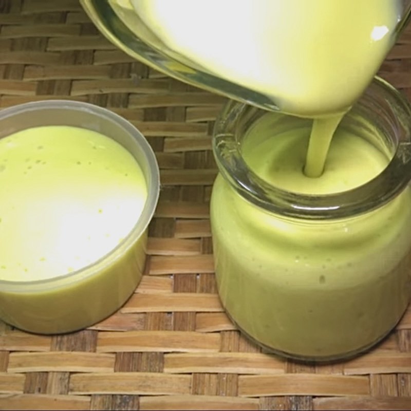 Bước 3 Đong vào túi và làm đông Kem bơ túi