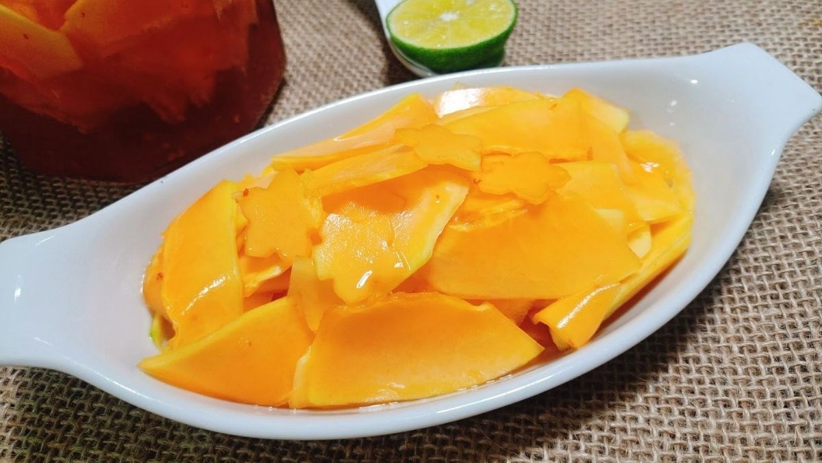 Đu đủ ngâm chua ngọt (công thức được chia sẻ từ người dùng)