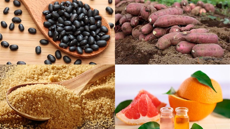 Nguyên liệu món ăn 3 cách nấu chè đậu đen