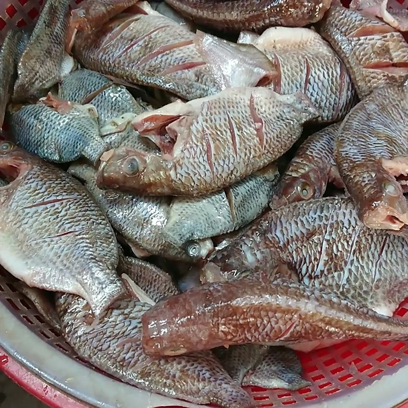 Bước 5 Gắp cá ra ngoài Mắm cá rô phi