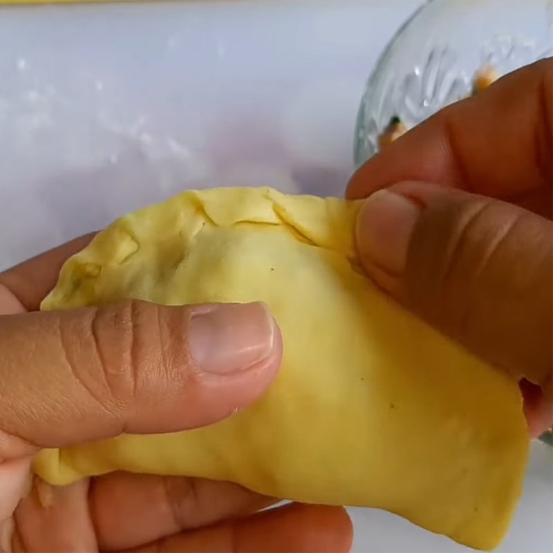 Bước 4 Gói bánh Bánh gối chay