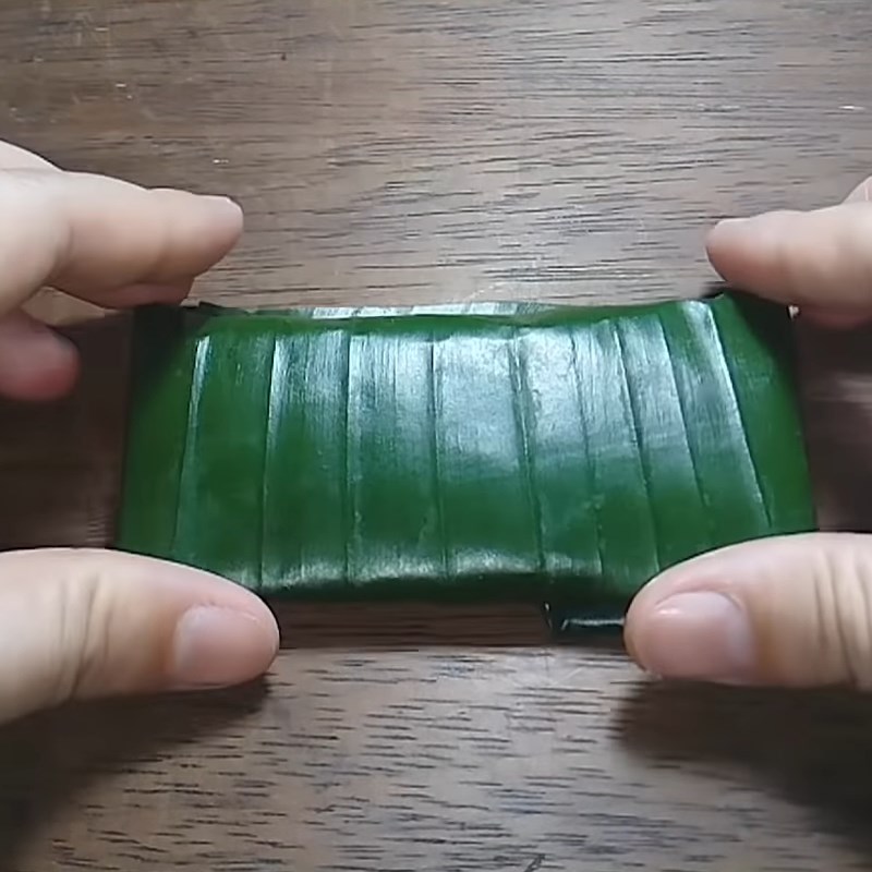 Bước 6 Gói bánh Bánh nậm chay nhân nấm