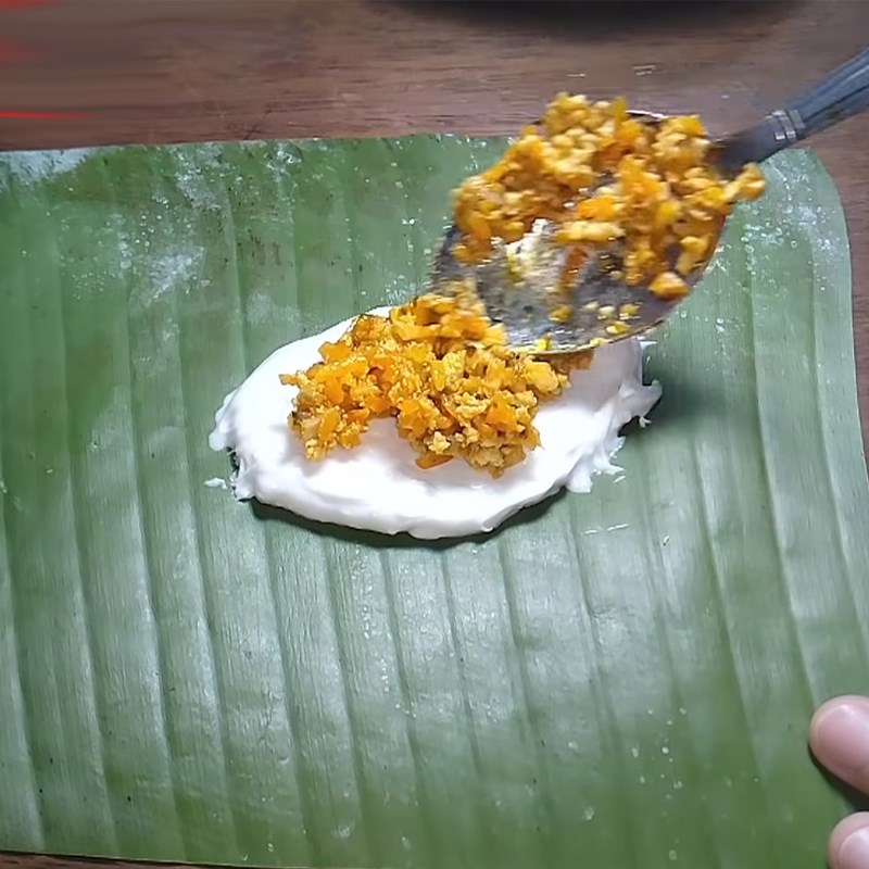 Bước 6 Gói bánh Bánh nậm chay nhân nấm