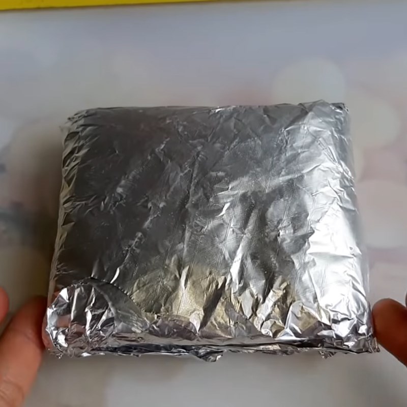 Bước 3 Gói chả Chả cua chay