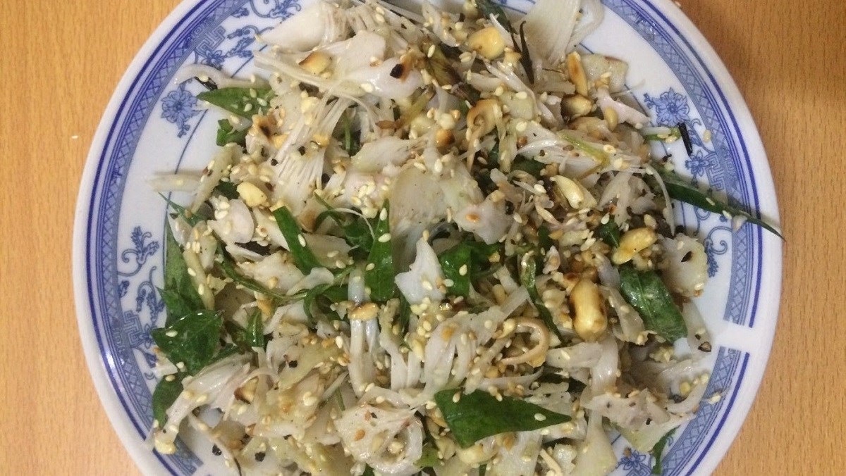 Gỏi mít non chay (công thức được chia sẻ từ người dùng)
