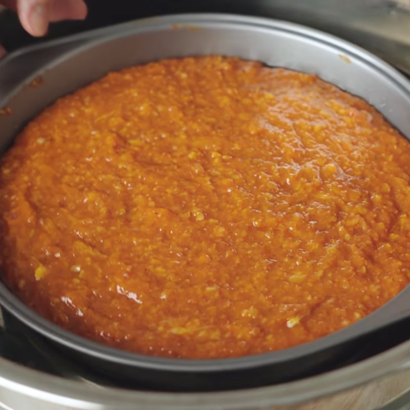 Bước 5 Hấp chả cua Bún riêu cua không cần cua
