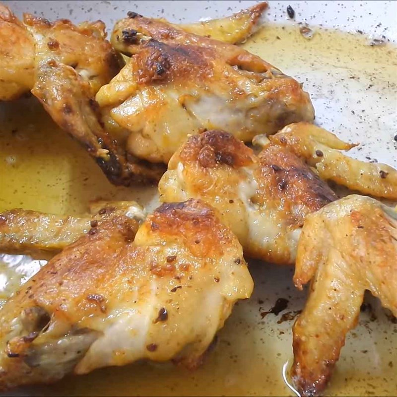 Bước 5 Chiên gà Xôi gà chiên bơ