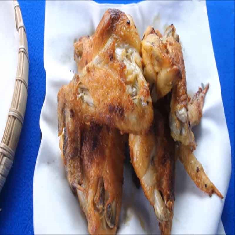 Bước 5 Chiên gà Xôi gà chiên bơ