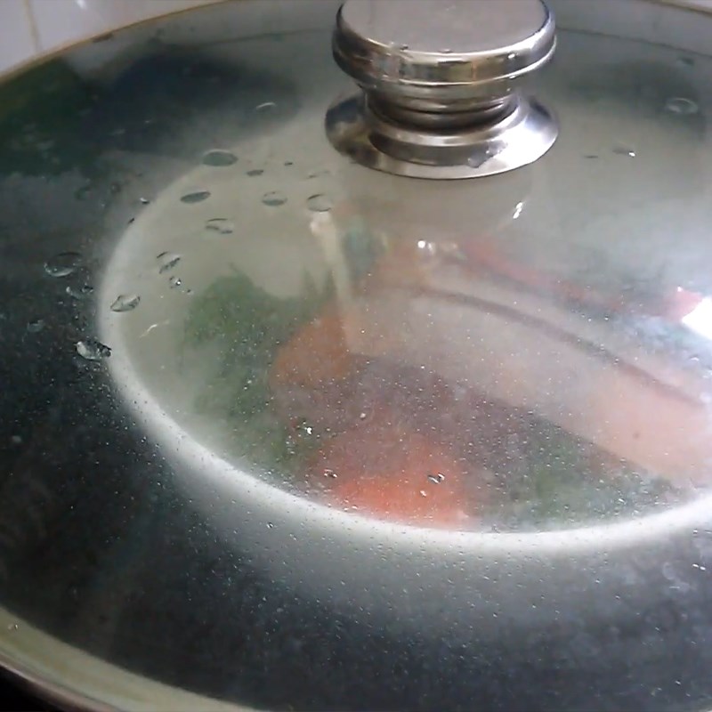 Bước 2 Hấp trứng vịt lộn Trứng vịt lộn hấp bia