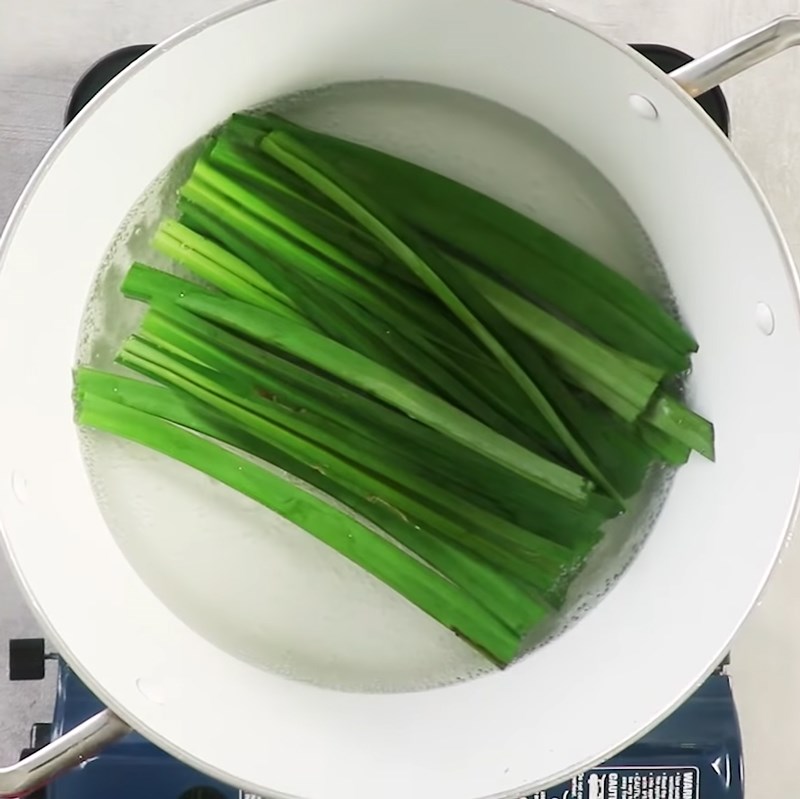 Bước 2 Hấp xôi Kem xôi dừa Thái Lan