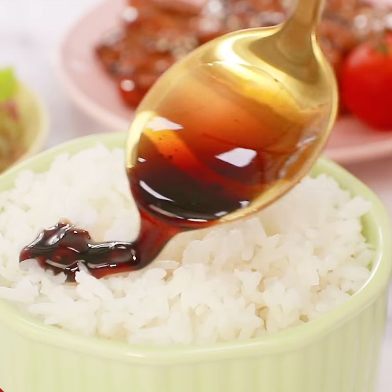 Bước 5 Hoàn thành Cơm lươn Nhật Bản nướng sốt teriyaki