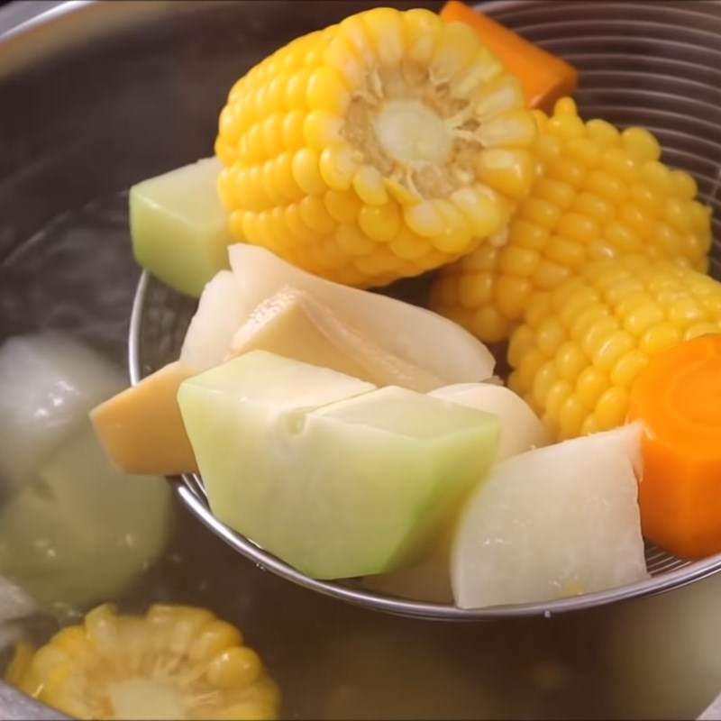 Bước 5 Hoàn thành Phở chay bò lát