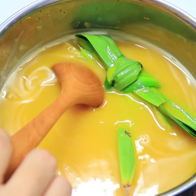 Bước 3 Hoàn thành Sữa hạt sen bí đỏ