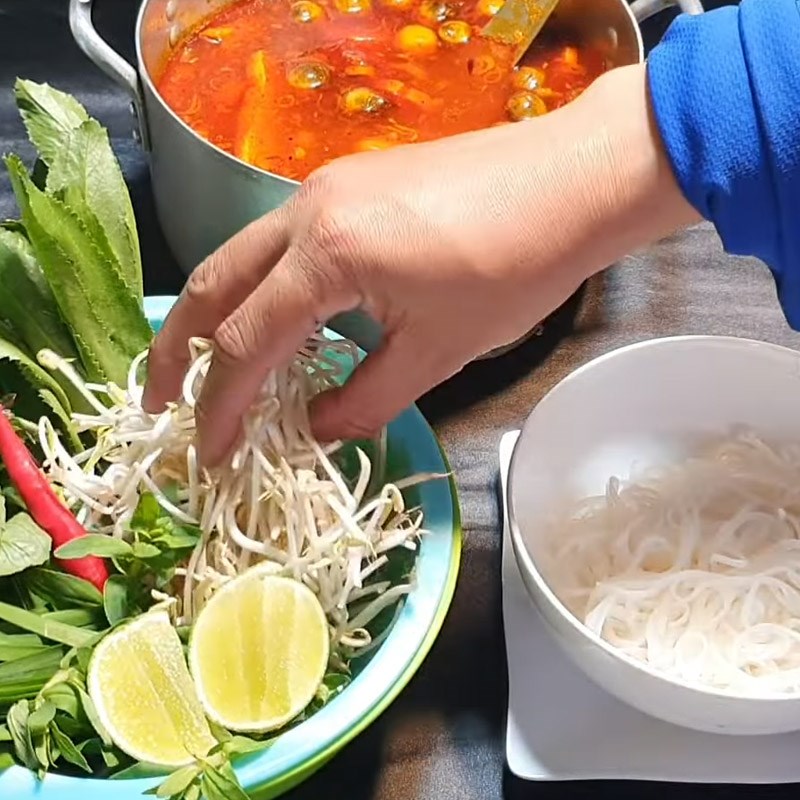 Bước 6 Hoàn thành Hủ tiếu bò kho chay