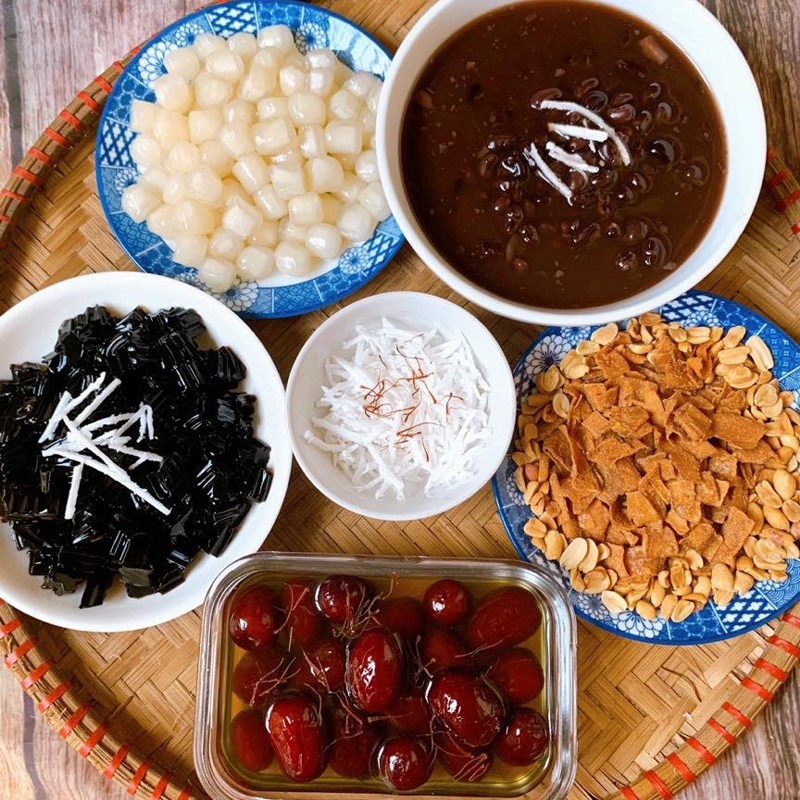Bước 6 Hoàn thành Chè hạt sen táo đỏ