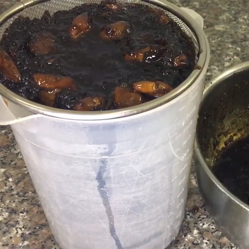 Bước 4 Hoàn thành Siro húng quất đường phèn