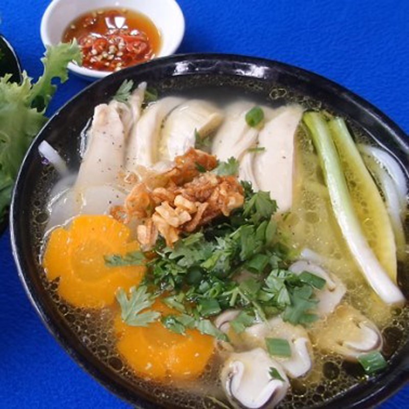 Bước 5 Hoàn thành Bánh canh gà