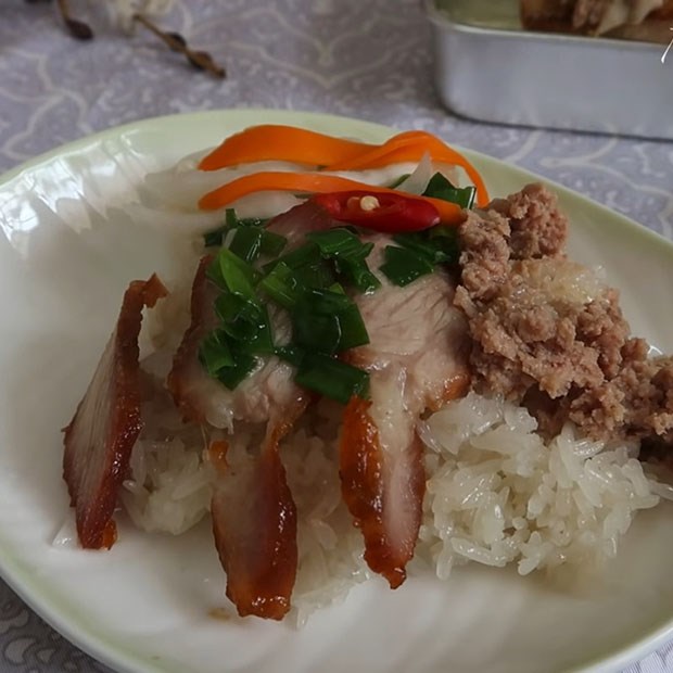 Bước 7 Hoàn thành Xôi xá xíu