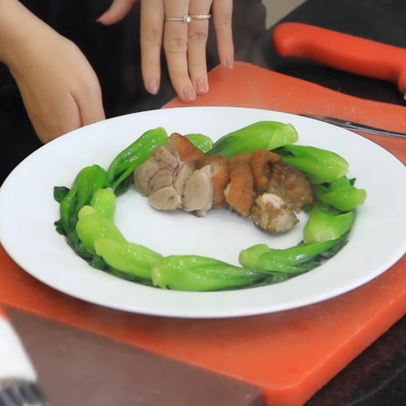 Bước 7 Hoàn thành Chân giò hầm tóc tiên