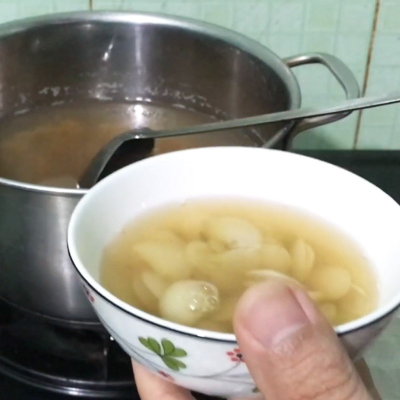 Bước 4 Hoàn thành Chè đậu ngự nha đam