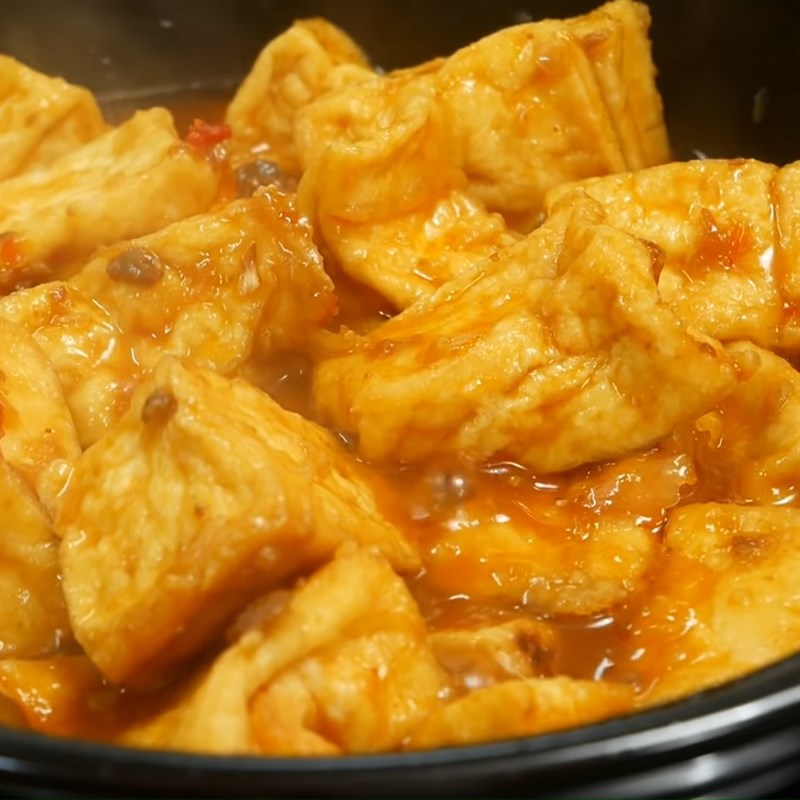 Bước 4 Hoàn thành Đậu hũ kho tương